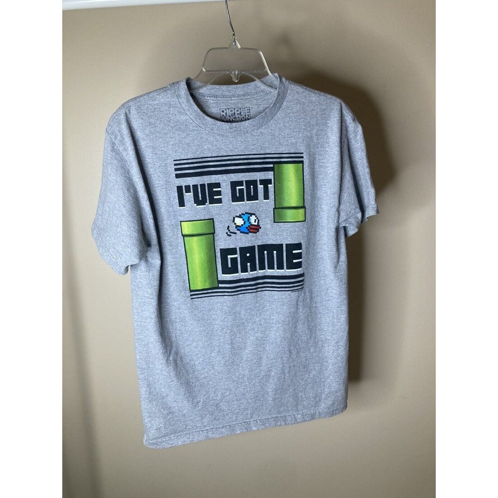 Ripple Junction Mens I've Got Game Flappy Bird T-Shirt Gray Size Mens Medium